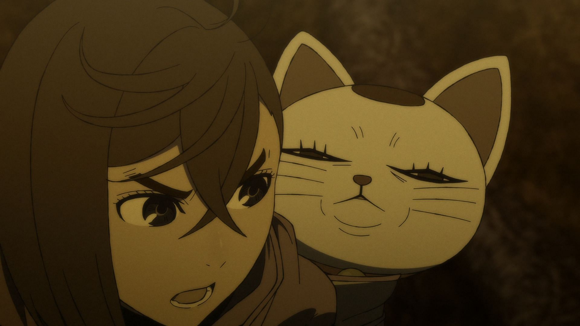 Momo Ayase and Turbo Granny as seen in Dandadan season 2 episode 1 (Image via Science SARU)